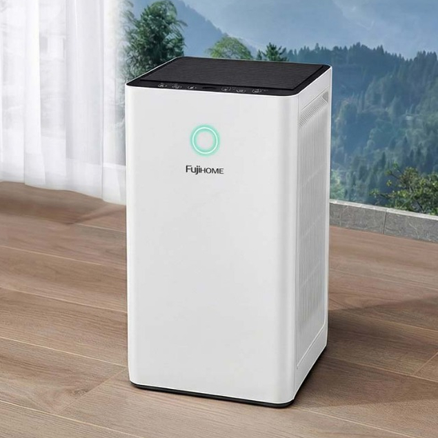 Máy lọc không khí thông minh kết nối App điều khiển từ xa FUJIHOME AP5Pro, 2 màng HEPA lọc bụi mịn