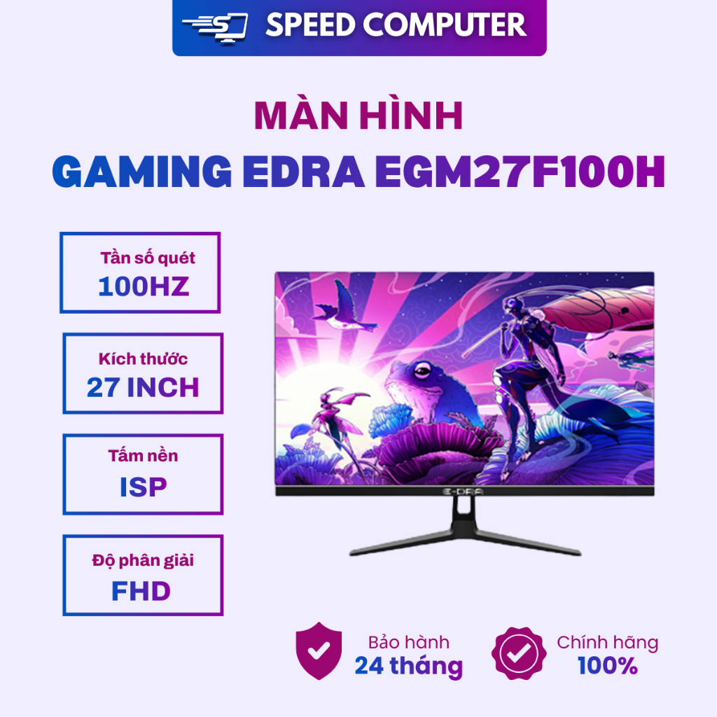 Màn Hình Gaming EDRA EGM27F100H Chính Hãng