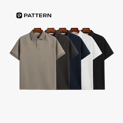 Áo Polo Raglan v2 Premium Pattern PA076 Áo phông có cổ vải cotton diamond