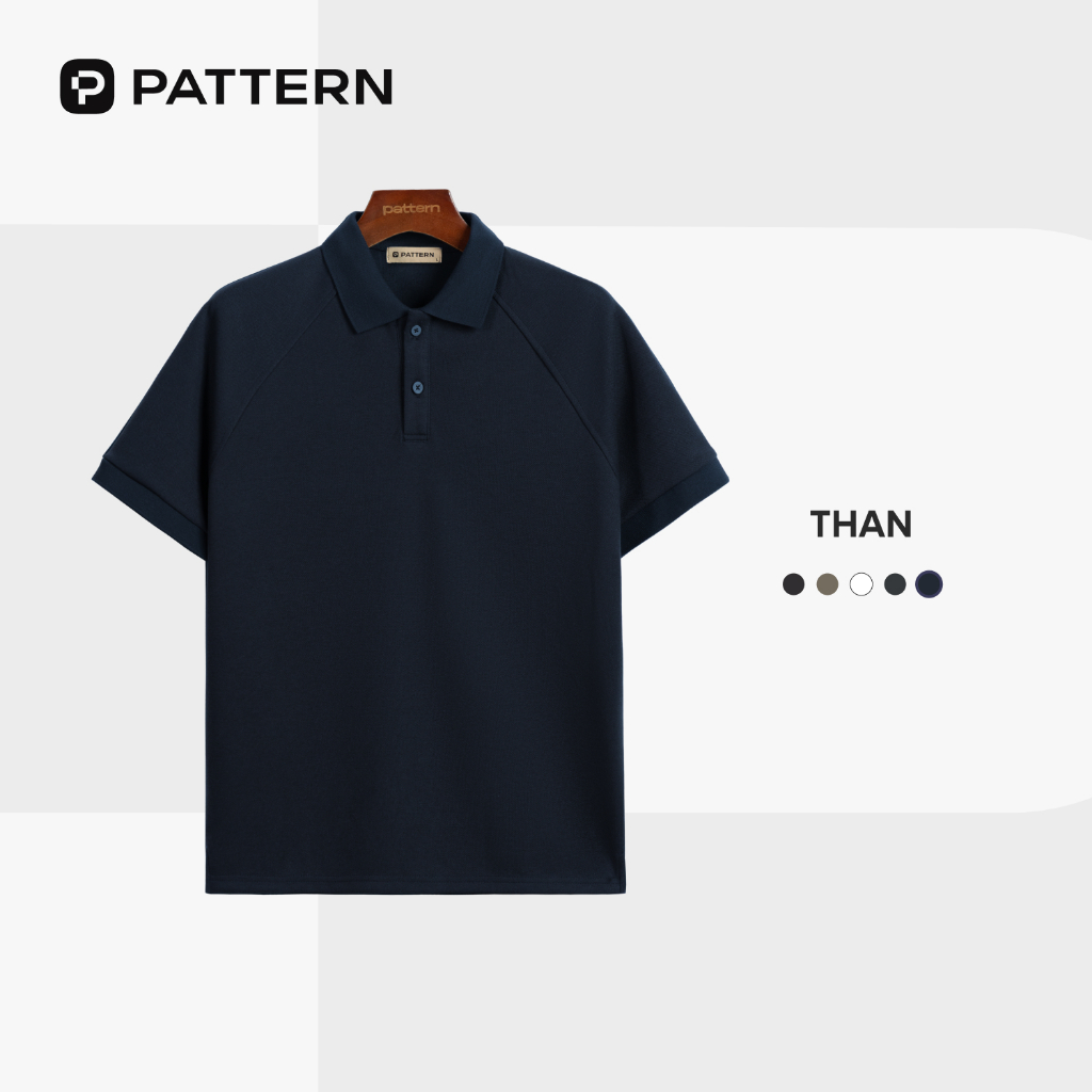 Áo Polo Raglan v2 Premium Pattern PA076 Áo phông có cổ vải cotton diamond | BigBuy360 - bigbuy360.vn