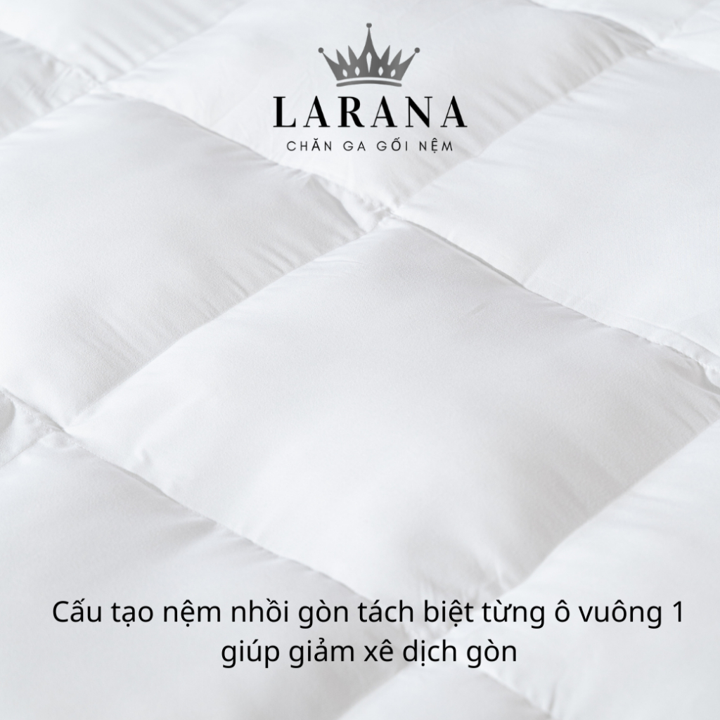 Nệm Topper Gòn Microfiber Lông Vũ Nhân Tạo - Mền Mại -Thoáng Mát , Tiện Nghi Êm Ấi - Chuẩn Khách Sạn | BigBuy360 - bigbuy360.vn