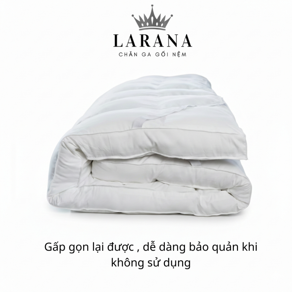 Nệm Topper Gòn Microfiber Lông Vũ Nhân Tạo - Mền Mại -Thoáng Mát , Tiện Nghi Êm Ấi - Chuẩn Khách Sạn | BigBuy360 - bigbuy360.vn