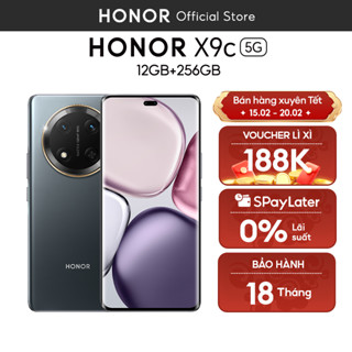 Điện thoại Honor X9c 5G 12GB + 256GB | Màn hình 6.78" |Pin 6600mAh, Camera 108MP | Bảo hành 18 Tháng