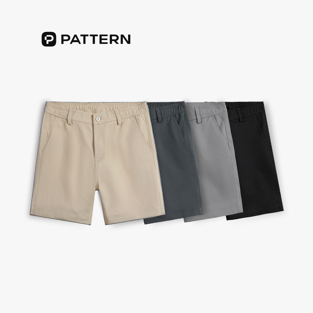 Quần Short Kaki V3 Pattern PQ046 Quần Vải Kaki Diamond