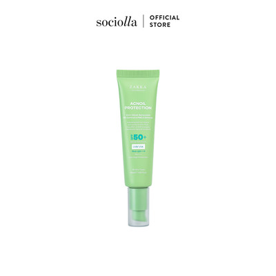 Kem Chống Nắng Phổ Rộng Kiềm Dầu Mỏng Nhẹ Zakka Naturals Acnoil Protection Airy Velvet Sunscreen