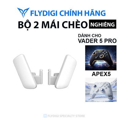 [Chính Hãng] Flydigi Bộ 2 Mái Chèo Nghiêng (Nút M3+M4) thay thế dành cho tay cầm Flydigi Apex 5 / Vader 5