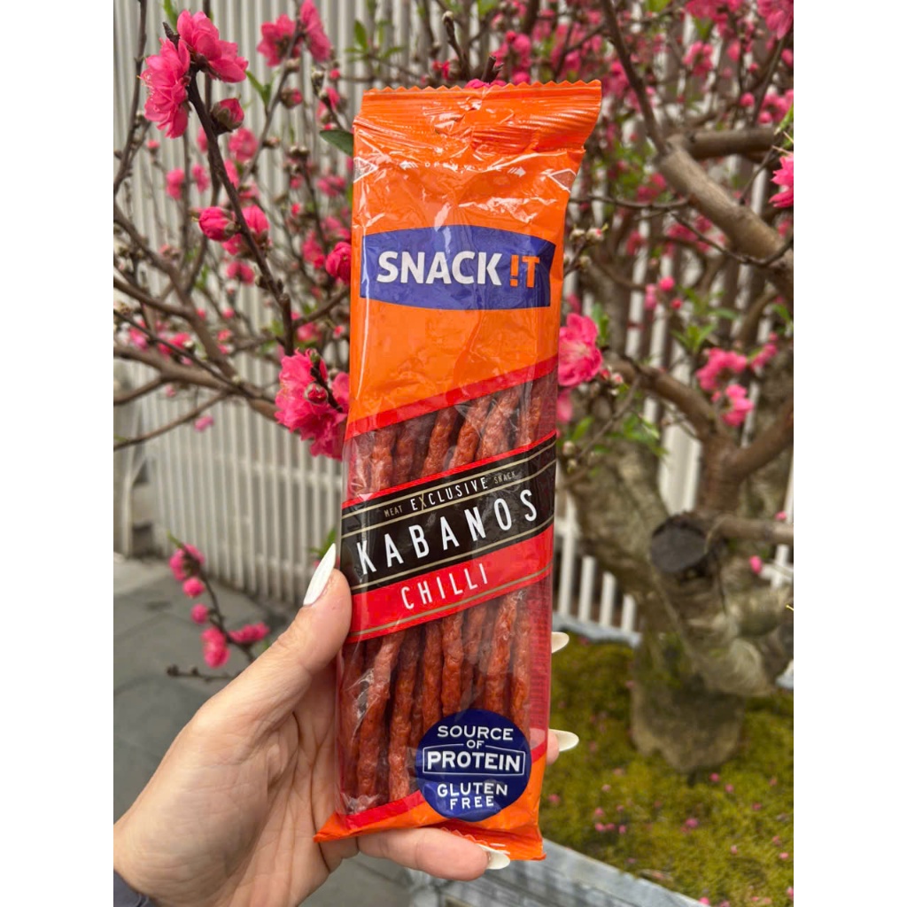 01 gói Xúc xích Kabanos Snack It 50gr(CLASSIC),Salami mốc, Salami khô, salami hun khói, Salami Kaban