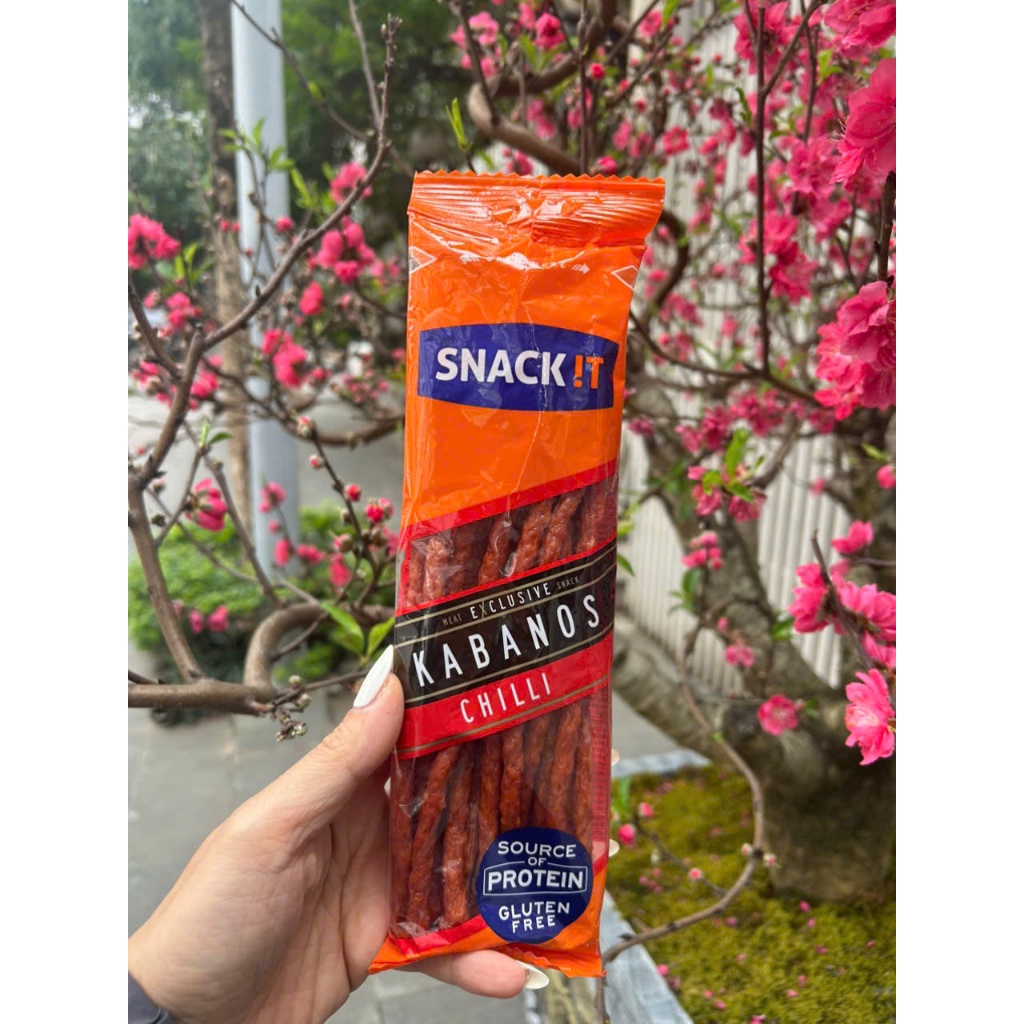 01 gói Xúc xích Kabanos Snack It 50gr(CLASSIC),Salami mốc, Salami khô, salami hun khói, Salami Kaban