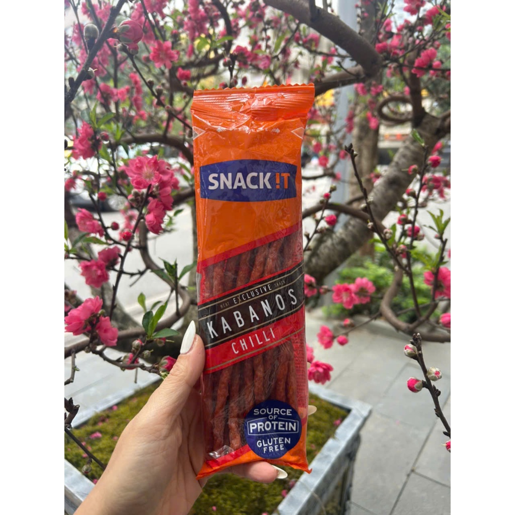 Xúc xích Kabanos Snack It 50gr(CLASSIC),Salami mốc, Salami khô, salami hun khói, Salami Kabanos,Sala