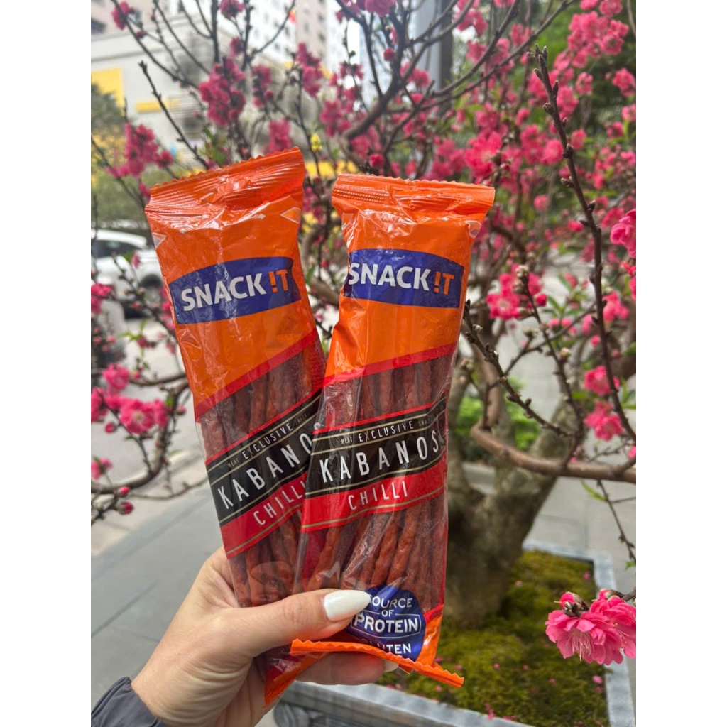 Xúc xích Kabanos Snack It 50gr(CLASSIC),Salami mốc, Salami khô, salami hun khói, Salami Kabanos,Sala