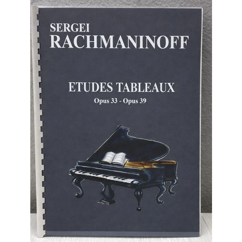 Rachmaninoff "Études-Tableaux, Opus 33 - Opus 39" (Giáo trình Piano cổ điển)