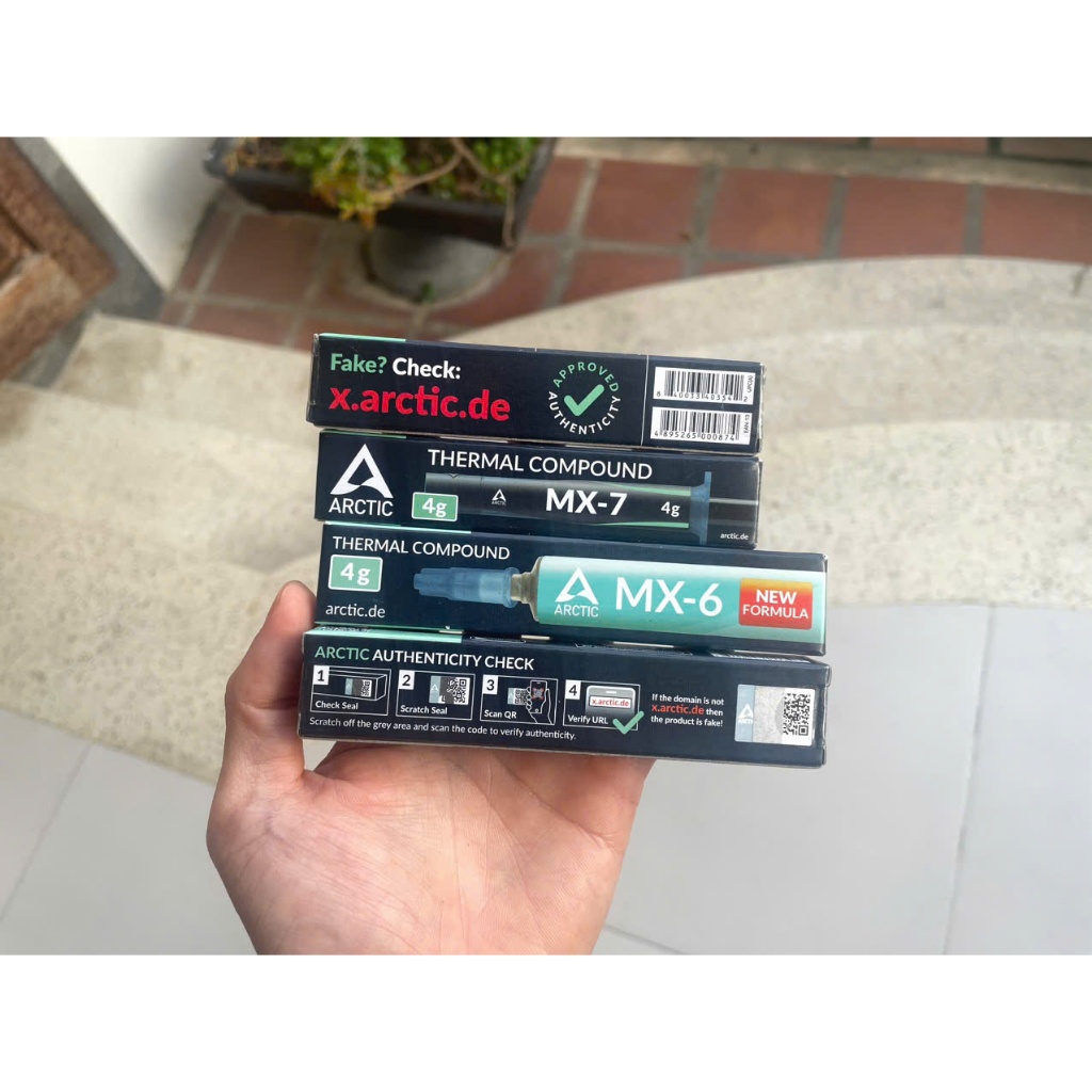 Keo tản nhiệt máy tính laptop Arctic MX6 MX7 4g (New Seal)