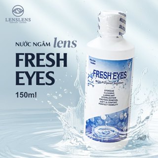 Nước ngâm và nước nhỏ mắt chuyên dụng dành cho lens mắt và kính áp tròng