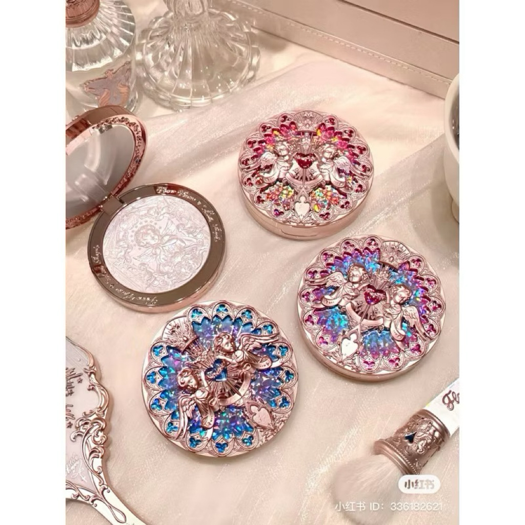 [Sẵn- Hoả tốc] Phấn hightlight/bắt sáng Flower Knows/Hoa biếc