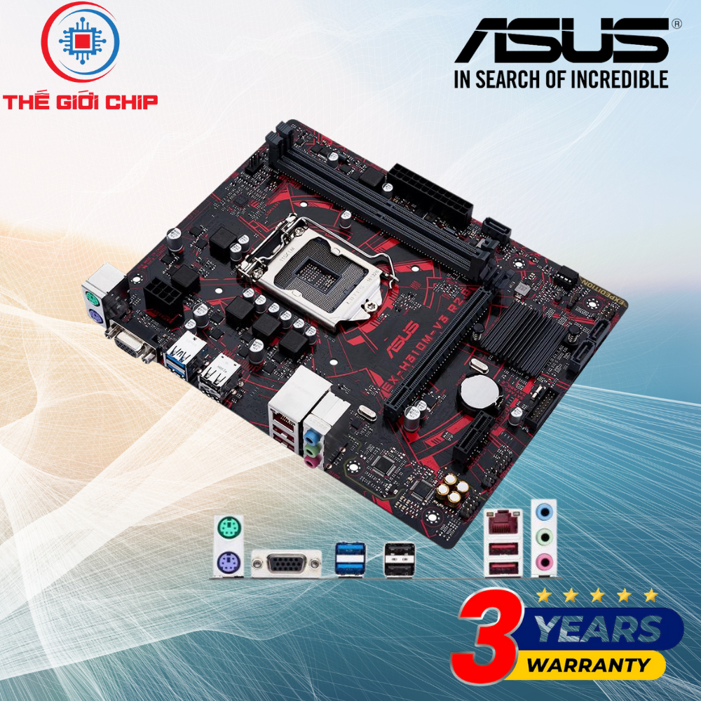 Mainboard ASUS EX-H310M-V3 R2.0 (LGA 1151-v2, m-ATX, 2 khe RAM DDR4) I like new Box Bảo hành 36 thán