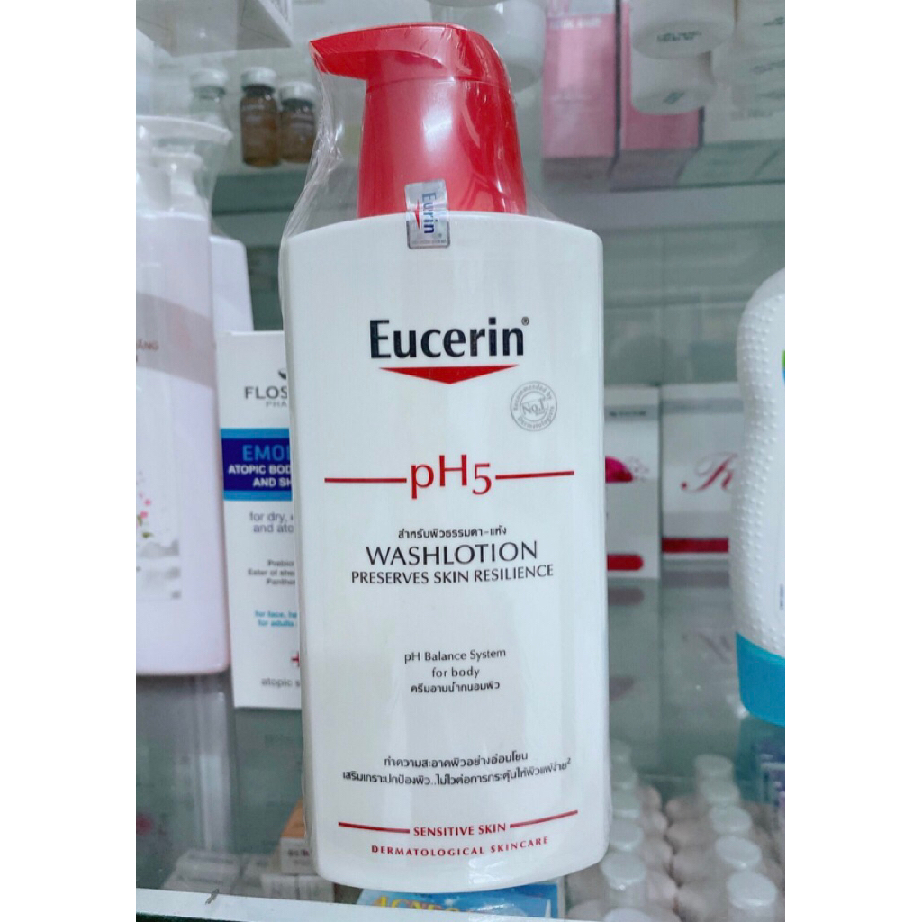 Sữa tắm dạng gel cho da nhạy cảm Eucerin pH5 Washlotion 400ml