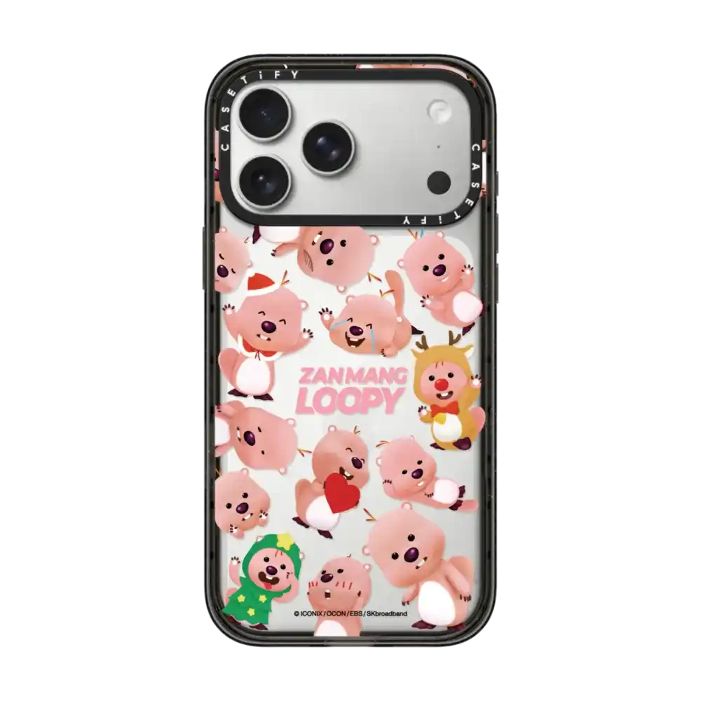 Ốp Lưng CASETiFY Zanmang Loopy 3D Sticker Case | Impact