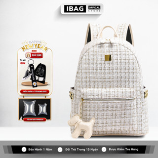 Balo Vải Dạ Đi Học IBAG Balô Vải Dạ Thời Trang Nam Nữ Cặp Vải Dạ  Cao Cấp Ba Lô Vải Ulzzang Balo Đựng Laptop 14 Inh