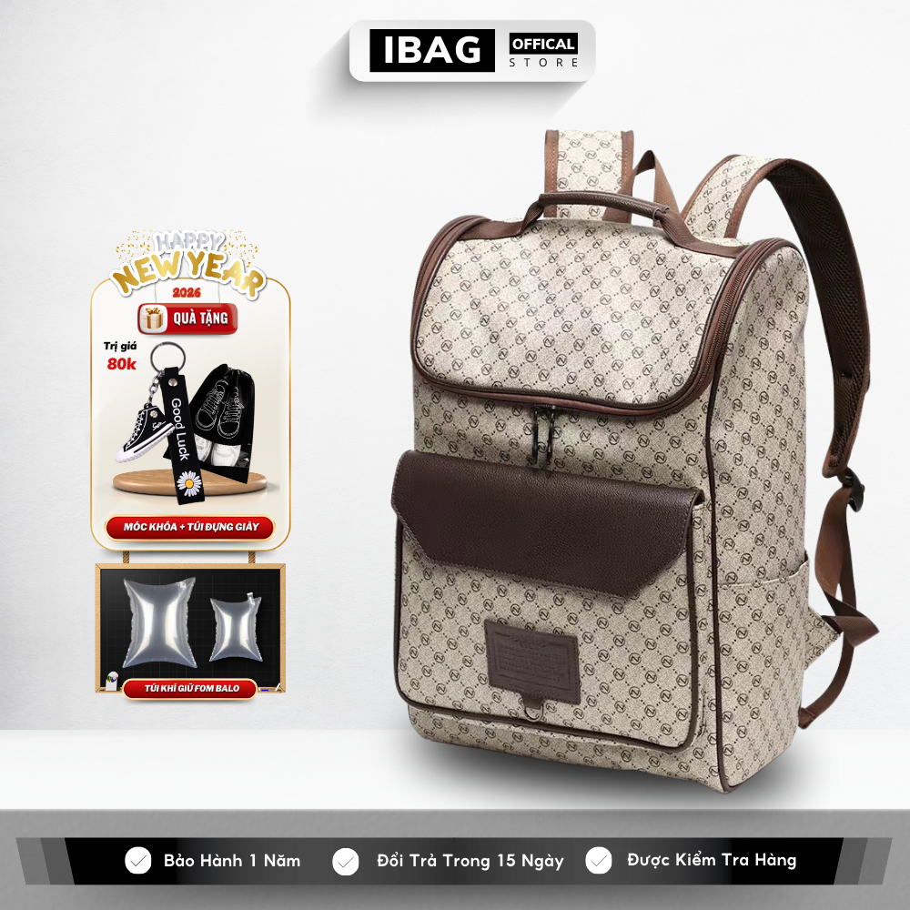 Balo Da Thời Trang Nam Nữ Chống thấm nước,Balo da PU Cao Cấp,Cặp đi học ulzzang,Balo đựng Laptop 15.