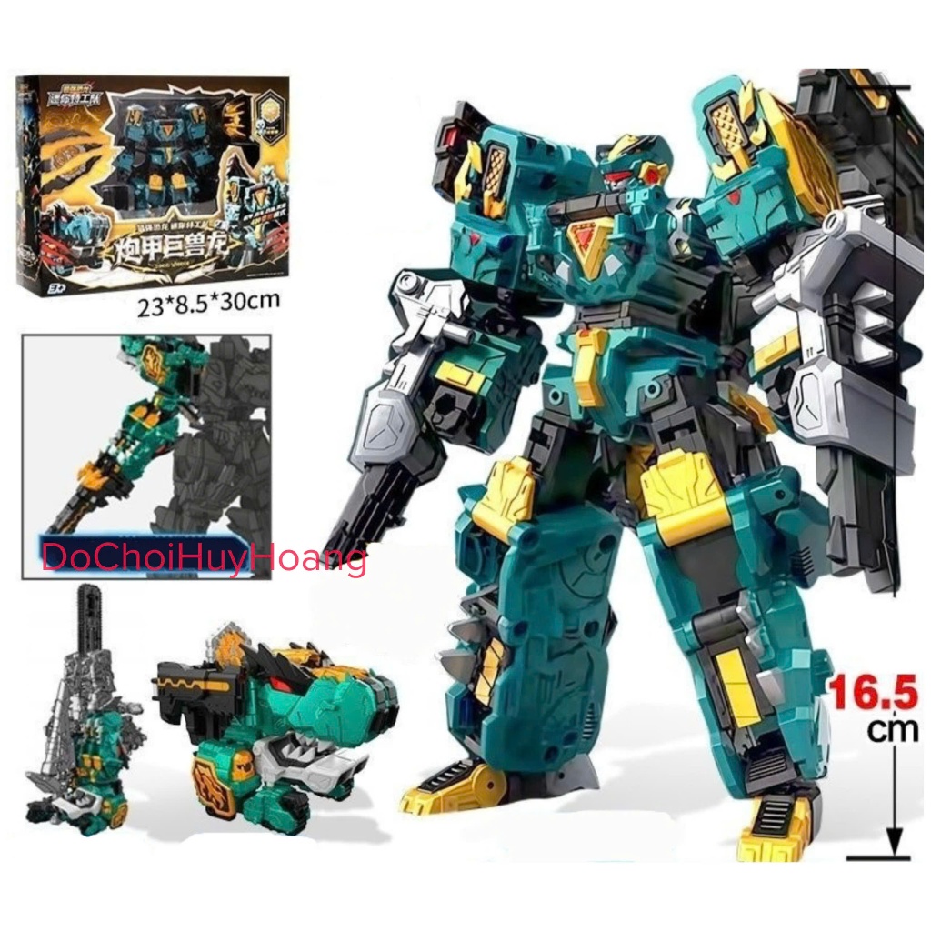 Đồ chơi Miniforce 7 DINOID Lực lượng nhí 7 robot Buster Giga biệt đội siêu nhân nhí