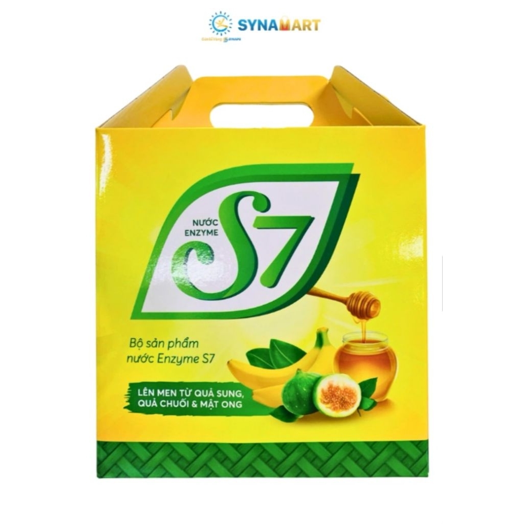 Nước enzyme S7 cải thiện hệ tiêu hoá tăng cường sức đề kháng