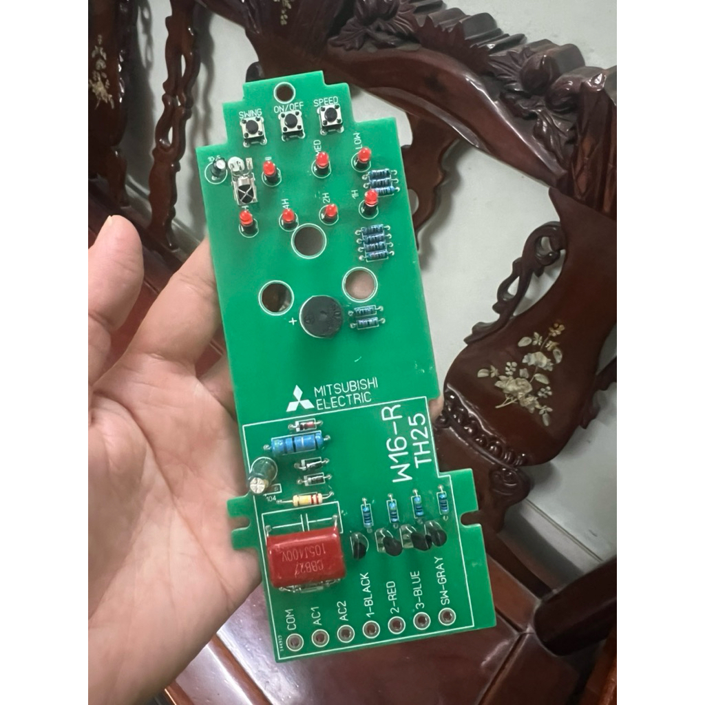 Bo mạch quạt Treo Mitsubishi W16-R W16RT W16RS  [mẫu chuẩn tuyệt đối]