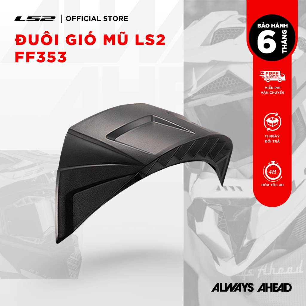 Đuôi gió LS2 FF353 Phụ Kiện Mũ Bảo Hiểm Fullface