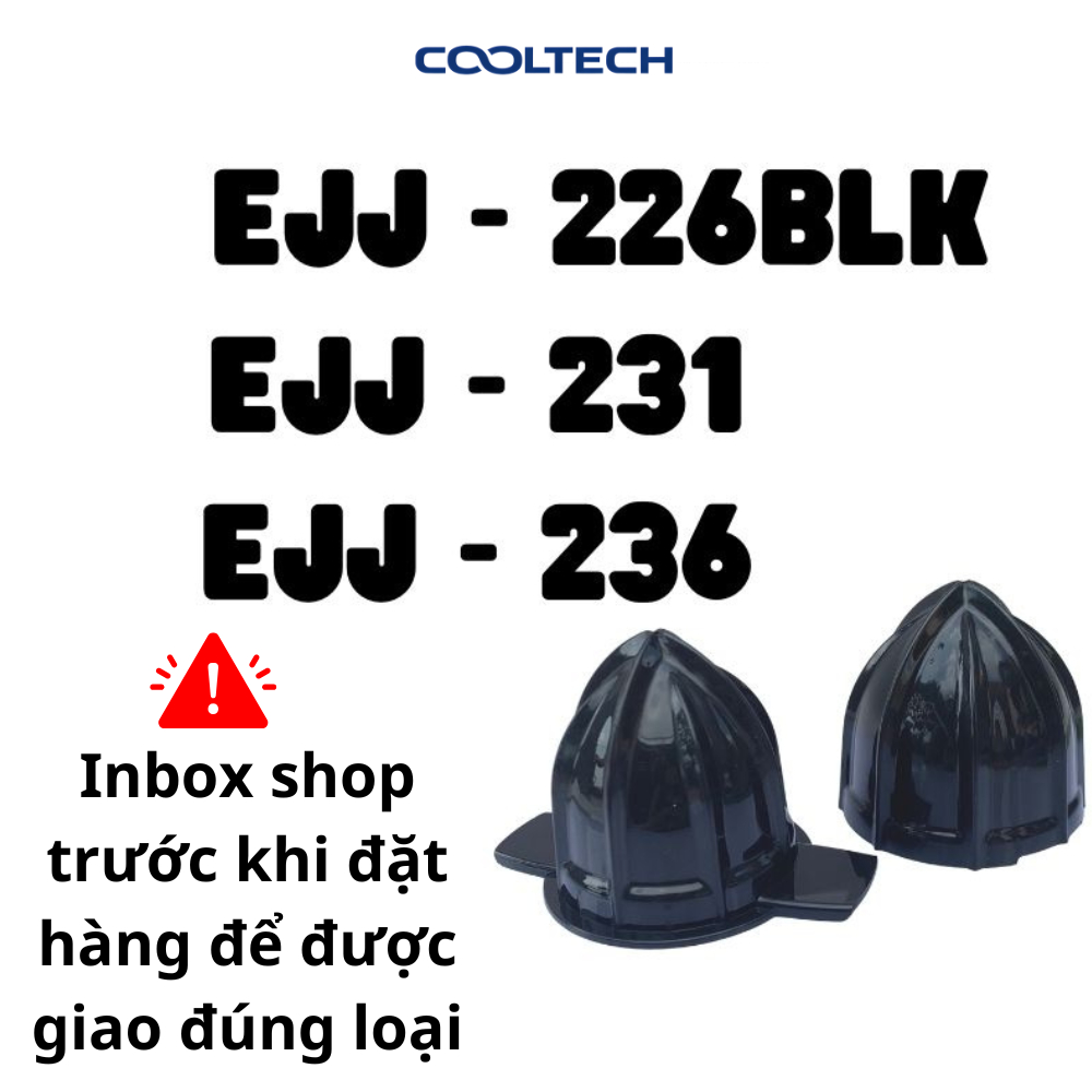 BỘ đầu vắt cam gồm 2 đầu vắt dành cho máy vắt cam LÔCK và LÔCK EJJ236, EJJ226, EJJ231