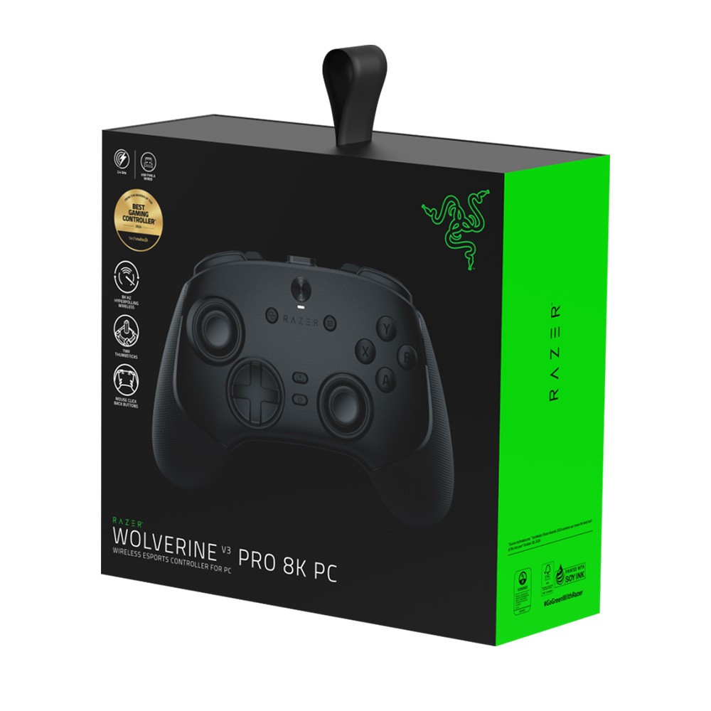 Tay cầm chơi game Razer Wolverine V3 Pro 8K - PC - Đen