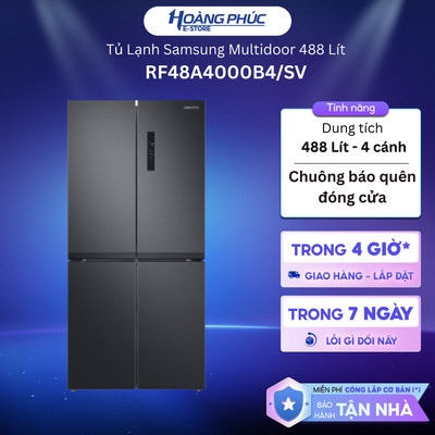 Tủ Lạnh Samsung Multidoor 488 Lít RF48A4000B4/SV {Ship HCM 0Đ}