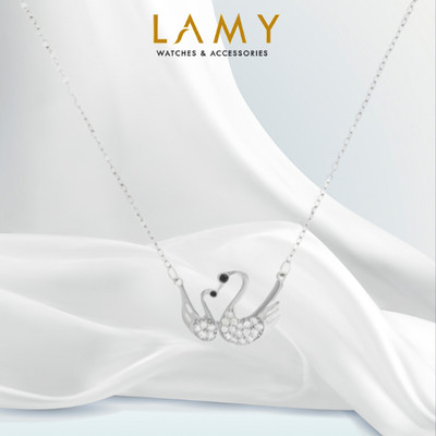 Dây chuyền thiên nga LAMY Swan Couple Necklace Gold 6399