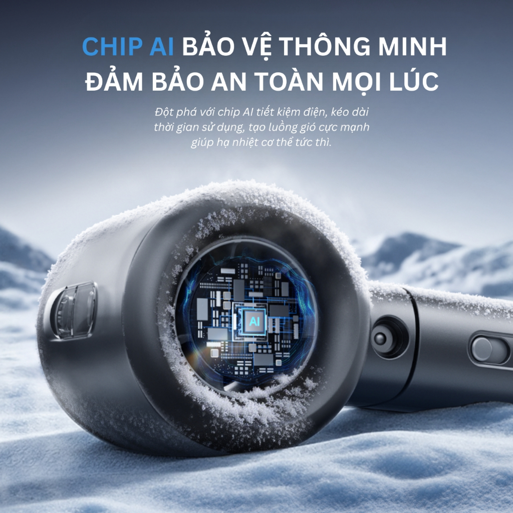 Tiankeplus Quạt Cầm Tay Làm Mát Nước Điều Hòa Mini Di Động Hạ Nhiệt Nhanh, Sạc Lại, Êm Ái, Pin Lâu, Quạt Cầm Tay Cao Cấp | BigBuy360 - bigbuy360.vn