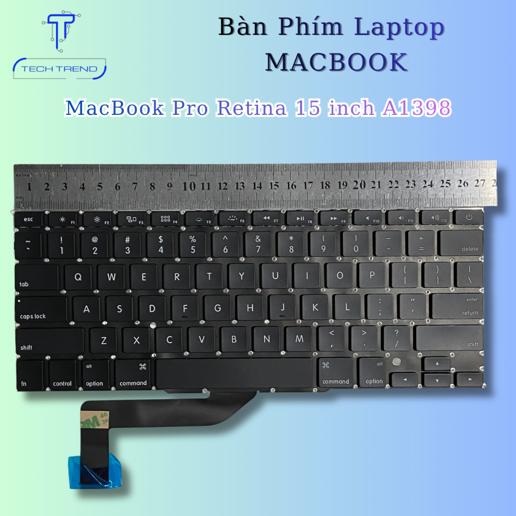 Bàn Phím A1398 Thay Thế Cho Laptop 2013-2015 Ta'o Pro Retina A1398 15 Inch