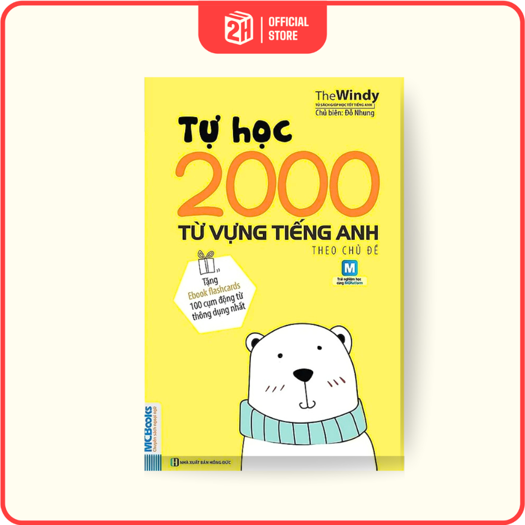 Tự Học 2000 Từ Vựng TIẾNG ANH Theo Chủ Đề, Kèm "Ebooks FlashCards", Đơn Giản, Dễ Hiểu
