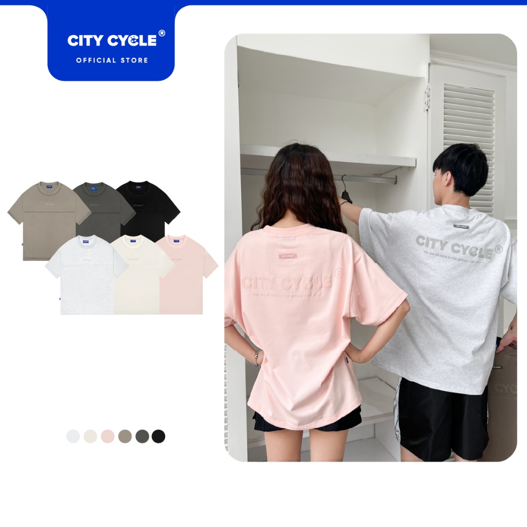 Áo thun phông unisex T Shirt form rộng mùa hè Local Brand Chính Hãng City Cycle Áo thun Big Star | BigBuy360 - bigbuy360.vn