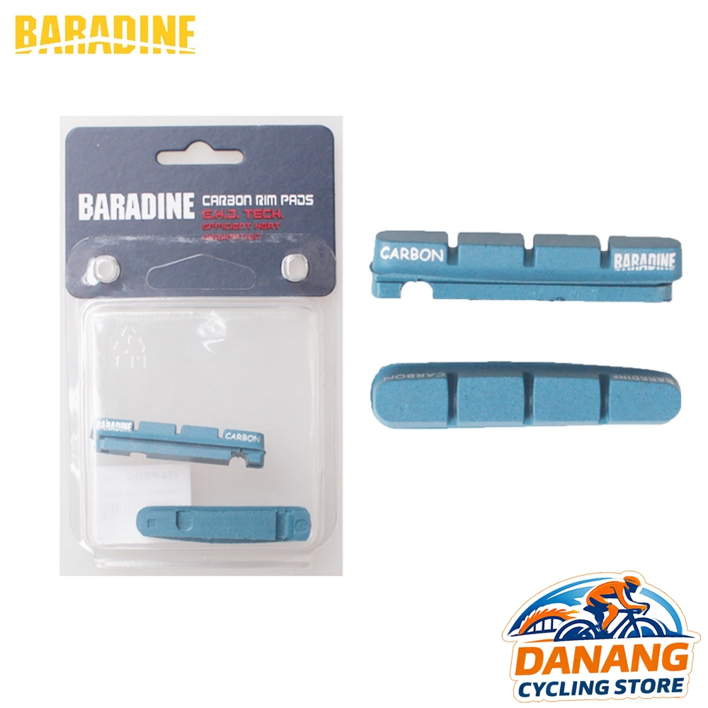 Gôm Phanh Xe Đạp Road Carbon BARADINE - 2 Gôm Phanh