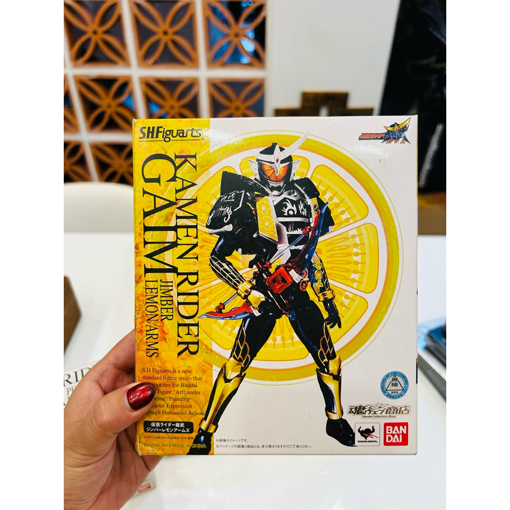 [HCM] Đồ chơi siêu nhân SHF KAMEN RIDER GAIM JIMBER LEMON ARMS
