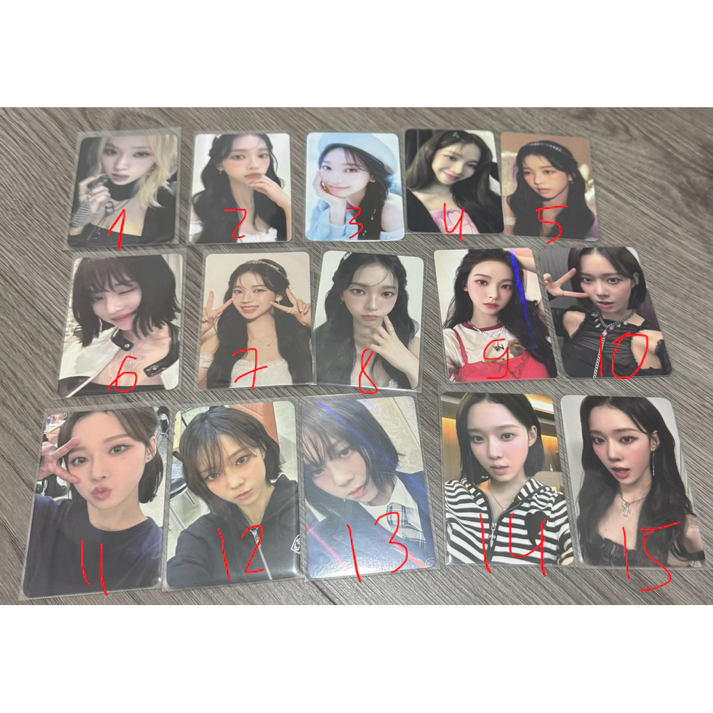 CARD AESPA KARINA WINTER CHÍNH HÃNG