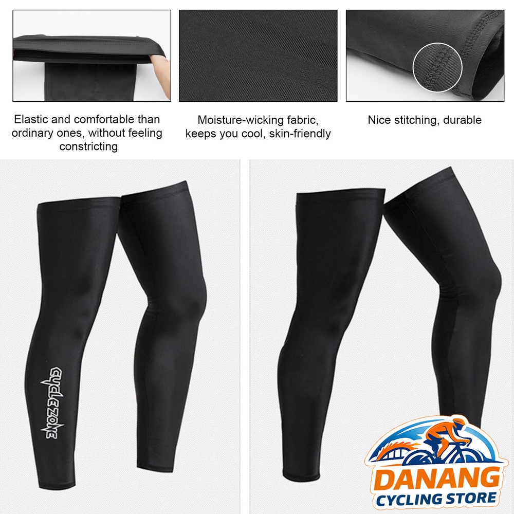 Ống Chân Chống Nắng Đi Xe Đạp CycleZone – Chống UV, Co Giãn, Thoáng Mát