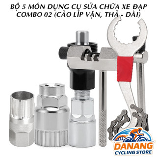 Bộ 5 Món Dụng Cụ Sửa Chữa Xe Đạp – Đa Năng, Tiện Lợi