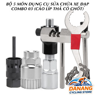 Bộ 5 Món Dụng Cụ Sửa Chữa Xe Đạp – Đa Năng, Tiện Lợi
