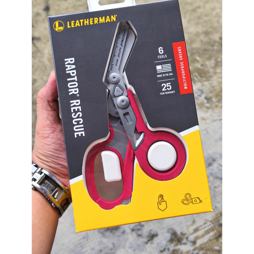 #𝐧𝐠𝐡𝐢𝐚𝐞𝐝𝐜- Dụng cụ đa năng gấp gọn kéo Leatherman Raptor Rescue + Holster (Newfullbox bảo hành 25 nă