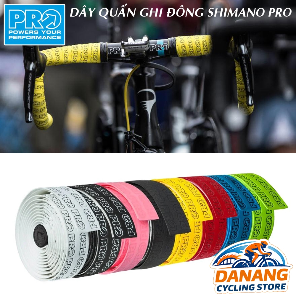 Dây Quấn (Băng Quấn) Ghi Đông SHIMANO PRO – Chính Hãng, Êm Tay, Đủ Màu