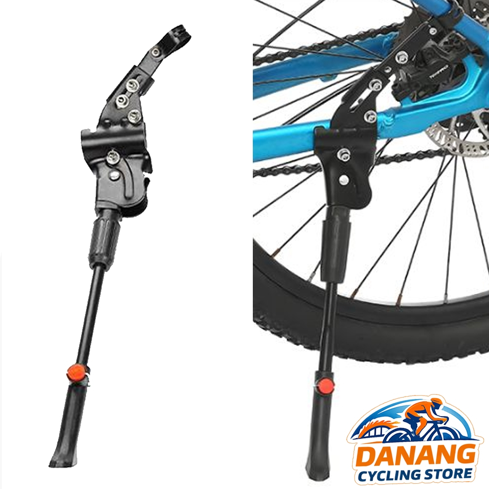 Chân Chống Nghiêng Xe Đạp Nhôm – Kẹp Sườn 2 Bát