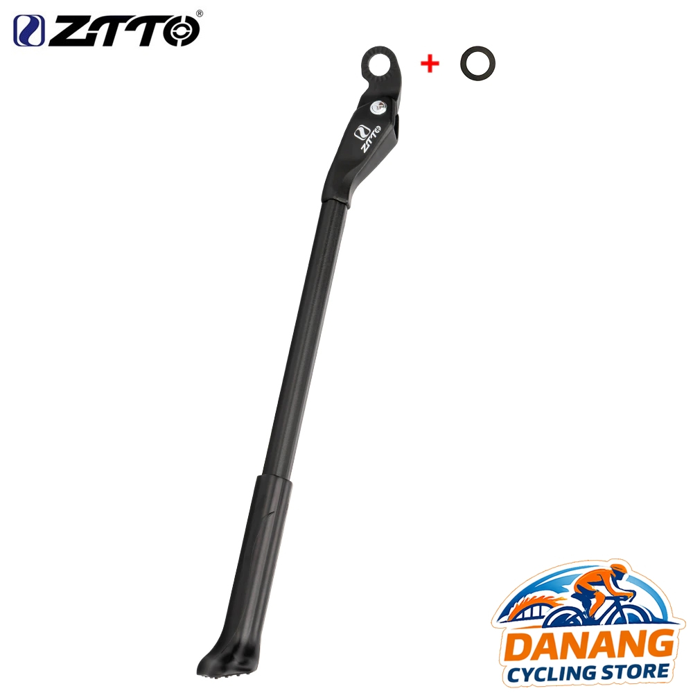 Chân Chống Nhôm Xe Đạp ZiTTO Gắn Moay Ơ – Dành Cho Xe Ti Trục Lớn