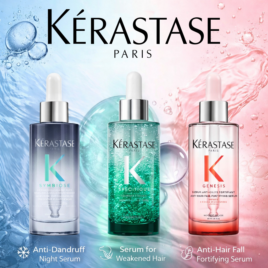 Kerastase Anti Hair Fall Serum Rambut Rontok Genesis 30ML / Anti Dandruff Serum / Scalp Balancing Se
