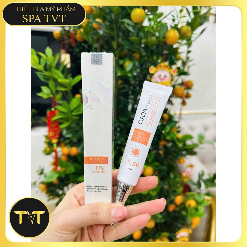 Kem chống nắng Cara(kara) 30GR , Lindsay, GSC SPF 50+++chính hãng Hàn Quốc( Có check code)