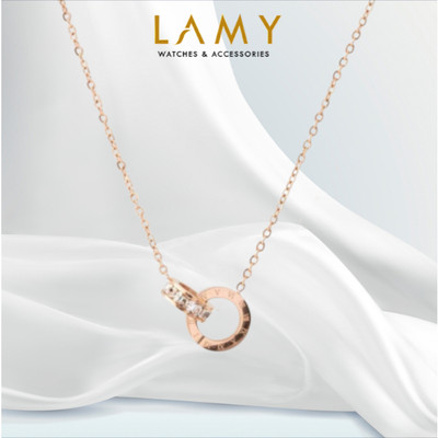 Dây chuyền nữ LAMY Sweet Love Necklace Rose Gold - 6003