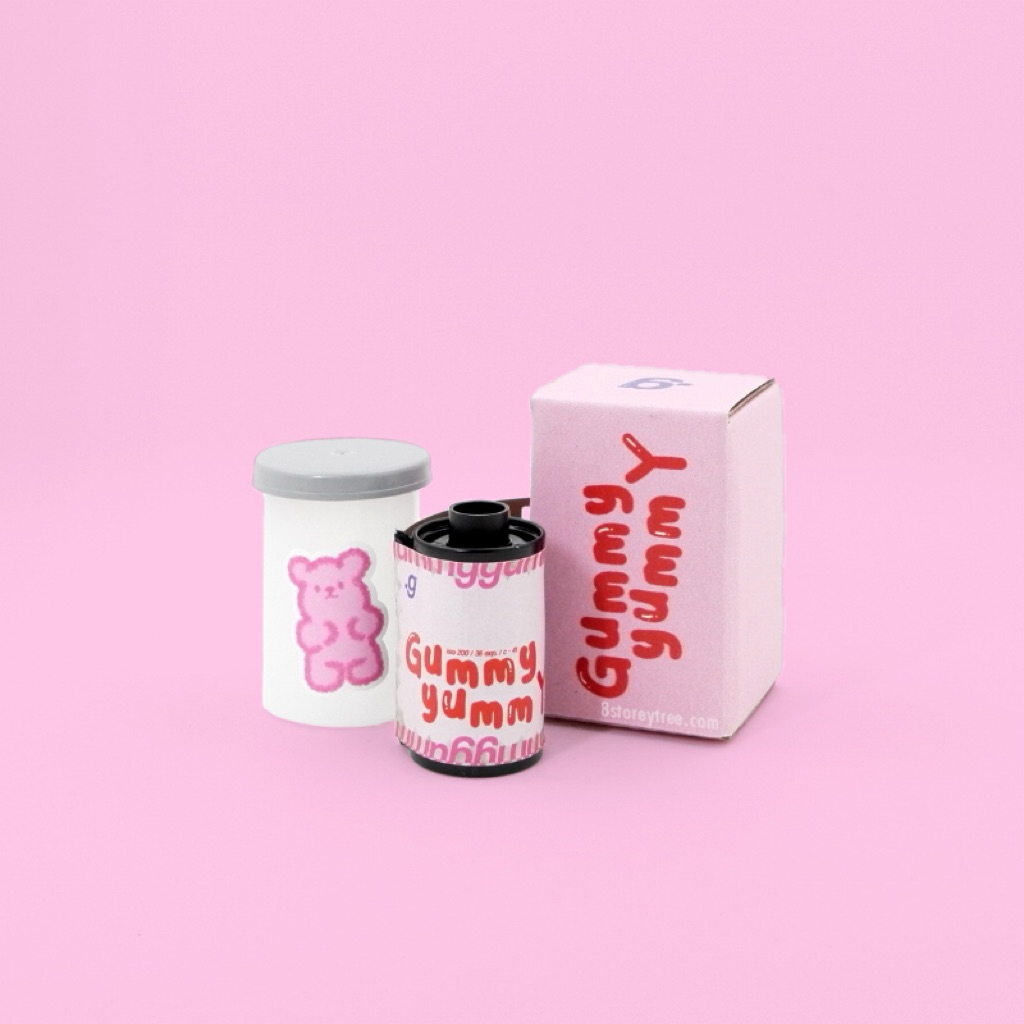 [Sticker film] Gabble.Film - Gummy Yummy 35mm