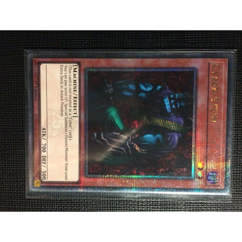 Cyber-Stein (Quarter Century Secret Rare) (RA03-EN146) - Quarter Century Bonanza Quarter Century Sec